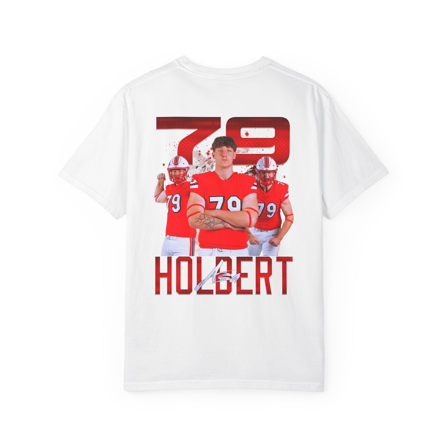 Asa Holbert Logo Front & Back Premium Tee