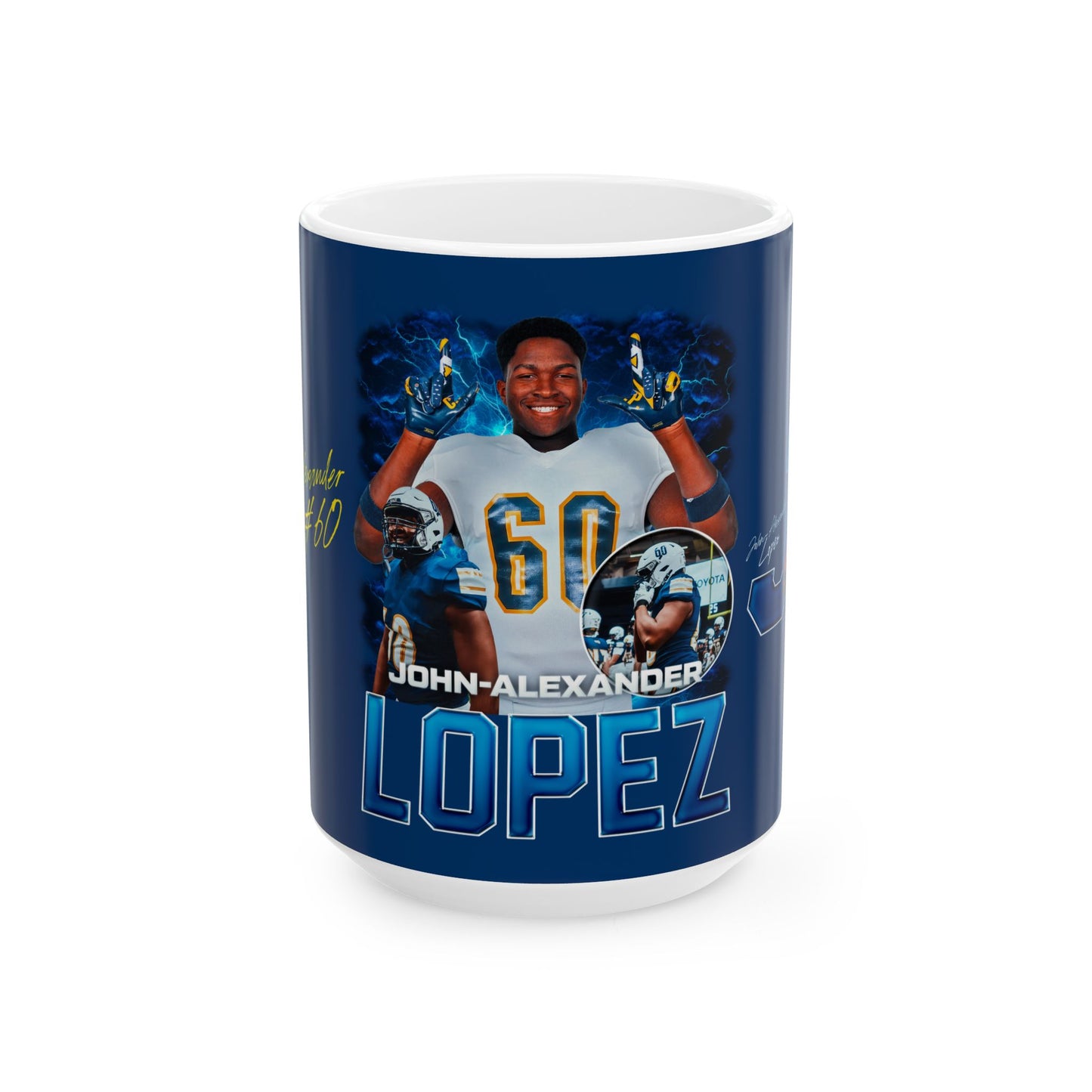 John-Alexander Lopez 15oz Mug