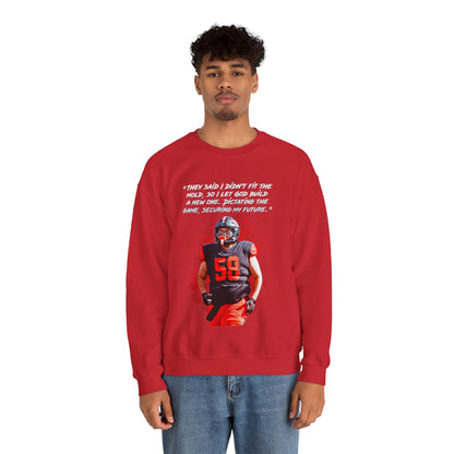 Lenard Alvarez Featured Quote Crewneck Sweatshirt