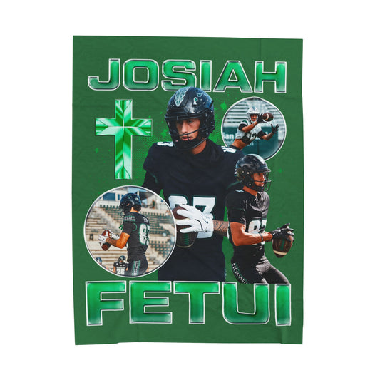 Josiah Fetui 60"-80" Plush Blanket
