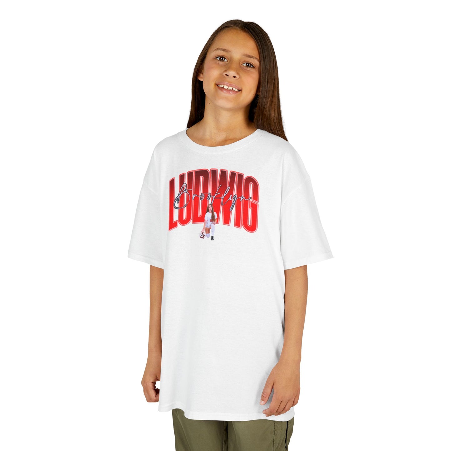 Brooklyn Ludwig Curved Combo Colored Kids Tee