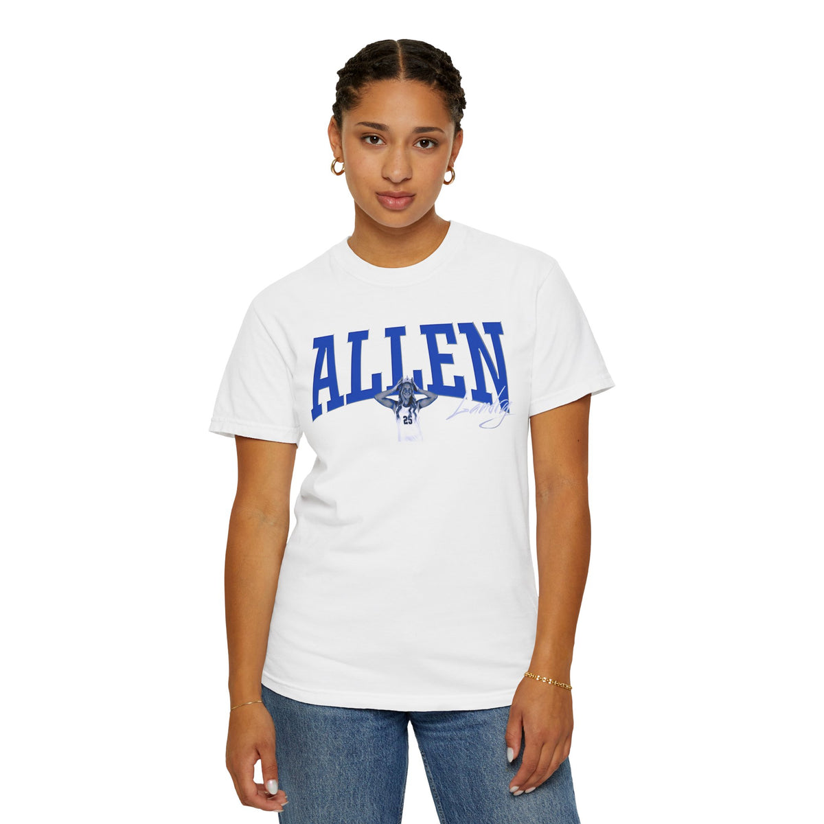 Landry Allen Curved Combo Colored Premium Tee