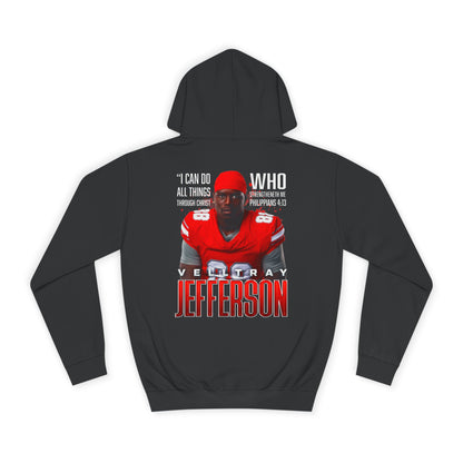 Velltray Jefferson Featured Quote Premium Hoodie
