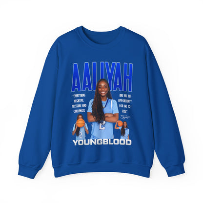 Aaliyah Youngblood Featured Quote Crewneck Sweatshirt