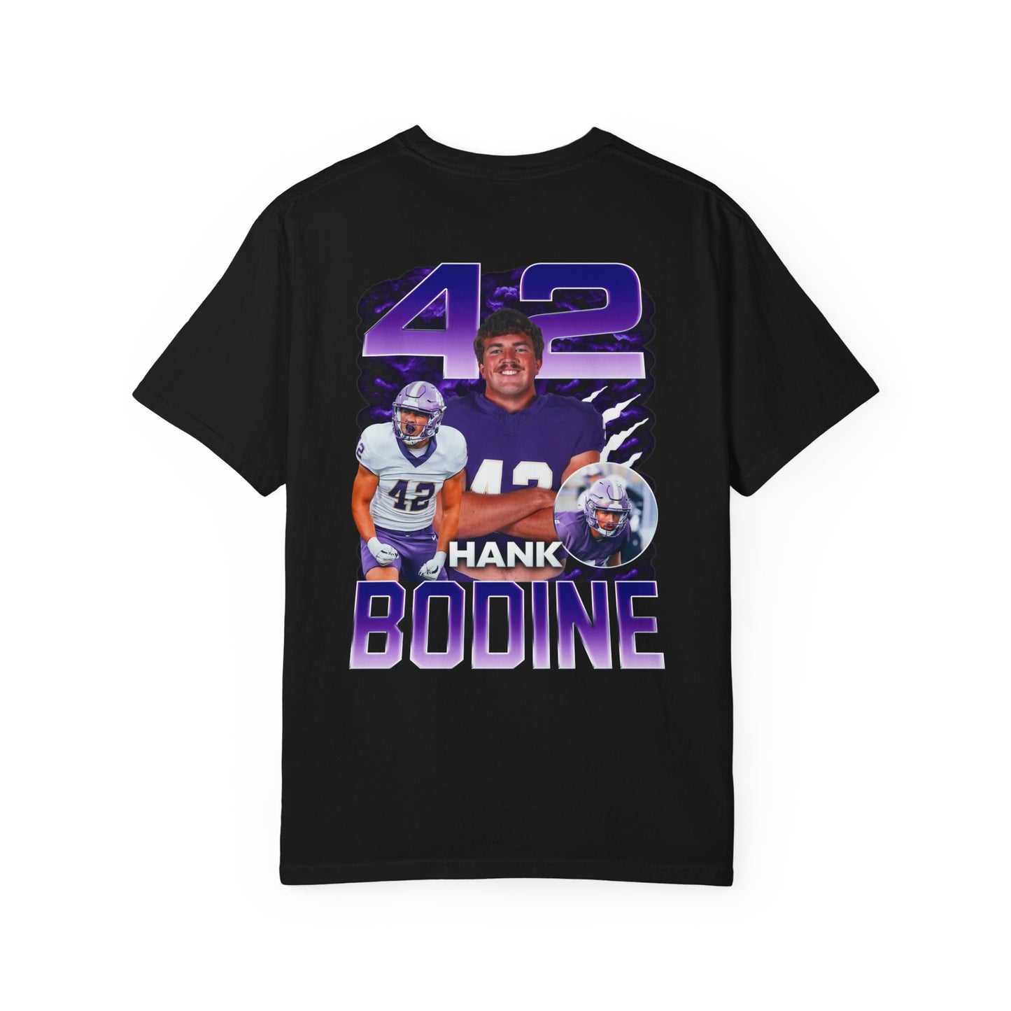 Hank Bodine Logo Front & Back Premium Tee