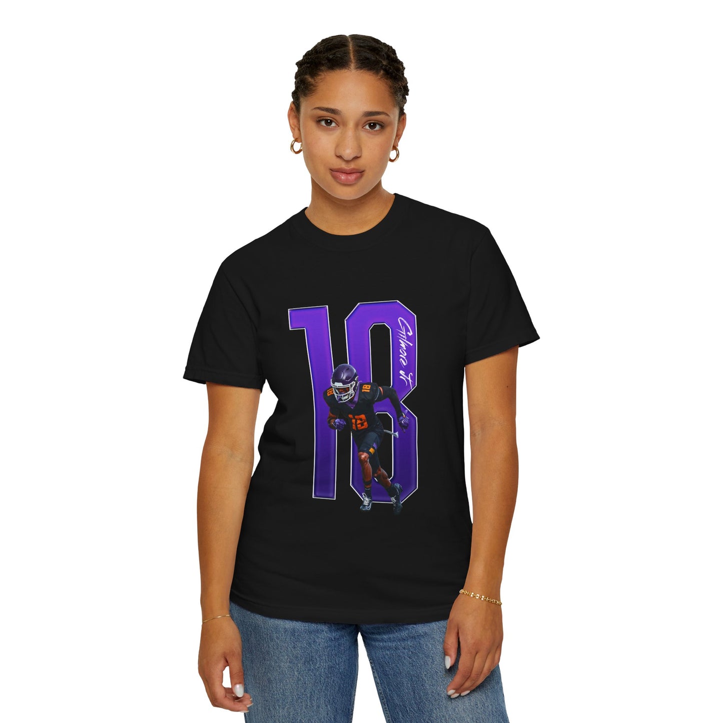 Lebarion Gilmore Jr. Player Icon Number Premium Tee