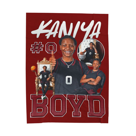 Kaniya Boyd 60"-80" Plush Blanket
