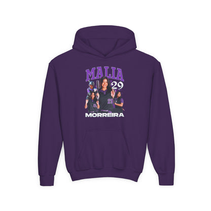 Malia Morreira First Name Highlight Kids Hoodie