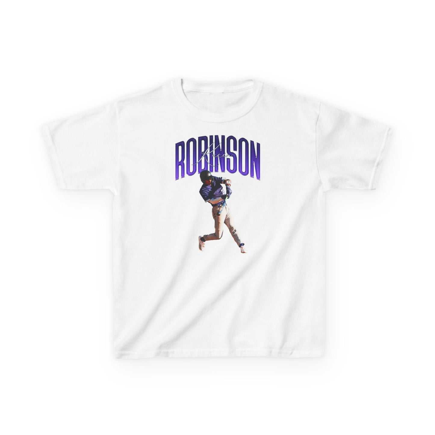 Kacin Robinson Big Last Name Kids Tee