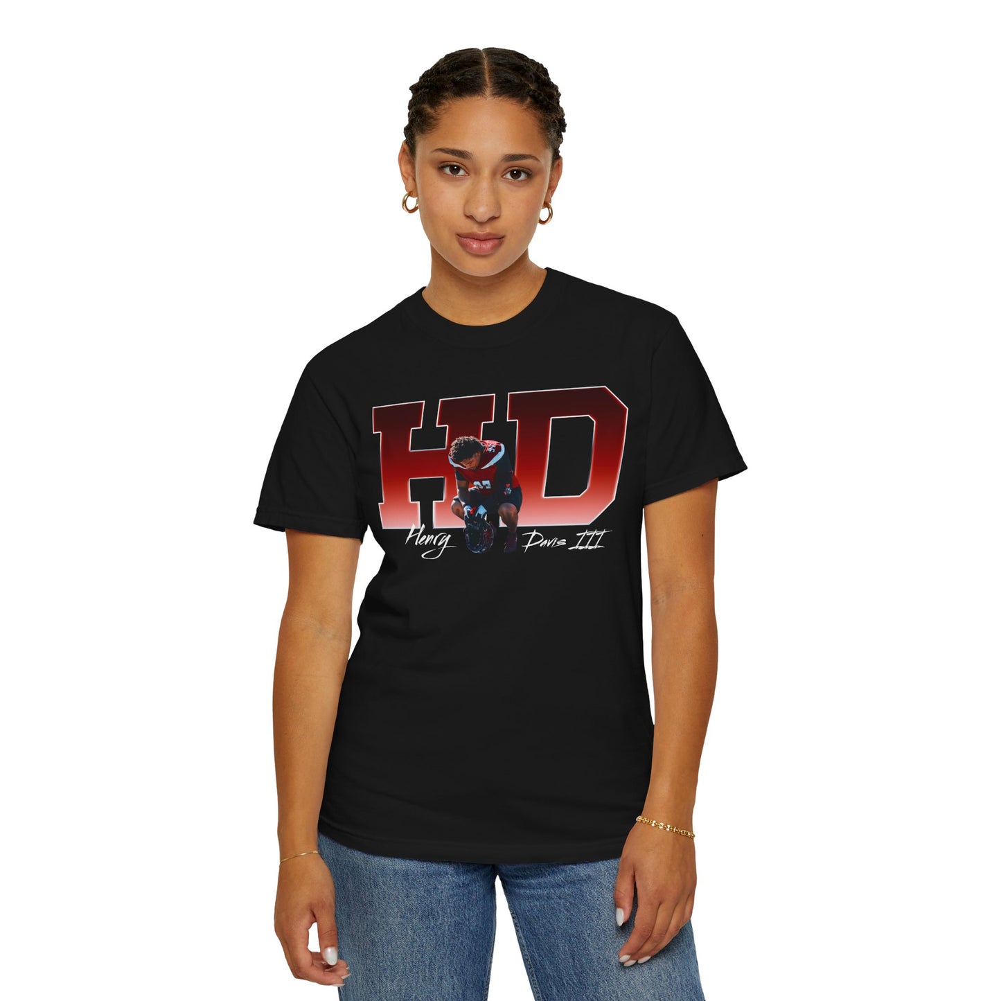 Henry Davis III Big Initials Premium Tee