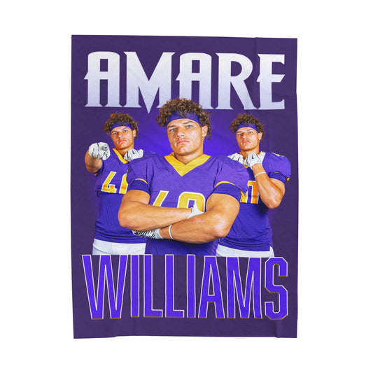 Amare Williams 60"-80" Plush Blanket