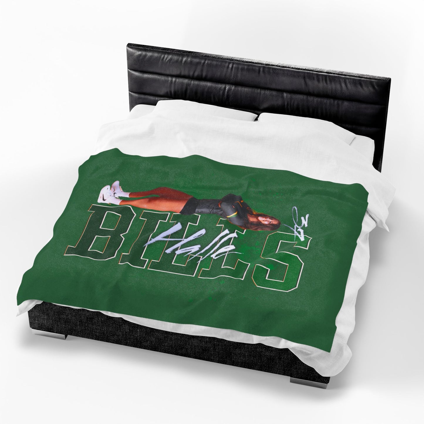 Halle Bills 60"-80" Plush Blanket