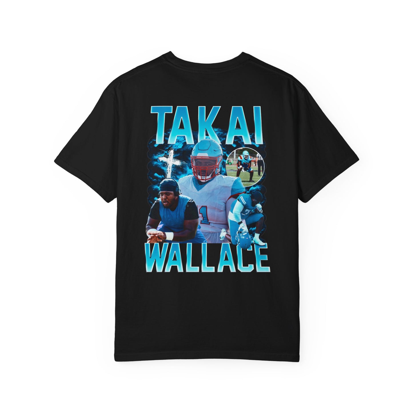 Takai Wallace Logo Front & Back Premium Tee