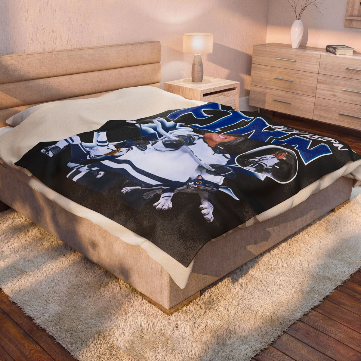 Addison Finn 60"-80" Plush Blanket