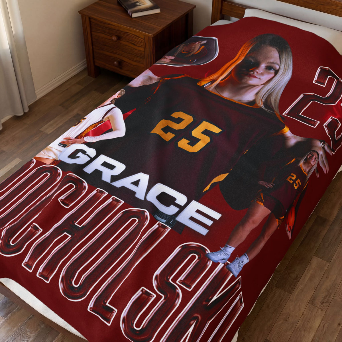 Grace Grocholski 60"-80" Plush Blanket