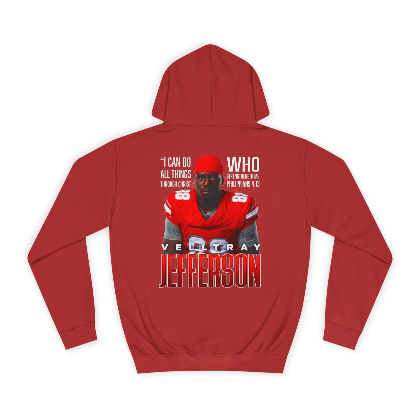 Velltray Jefferson Featured Quote Premium Hoodie