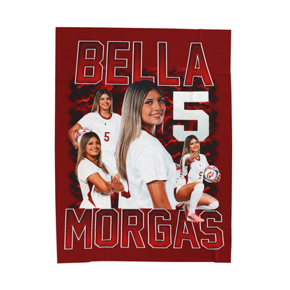 Bella Morgas 60"-80" Plush Blanket