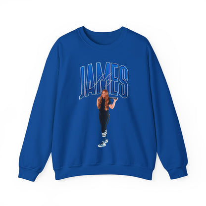 Jaley James Big Last Name Crewneck Sweatshirt
