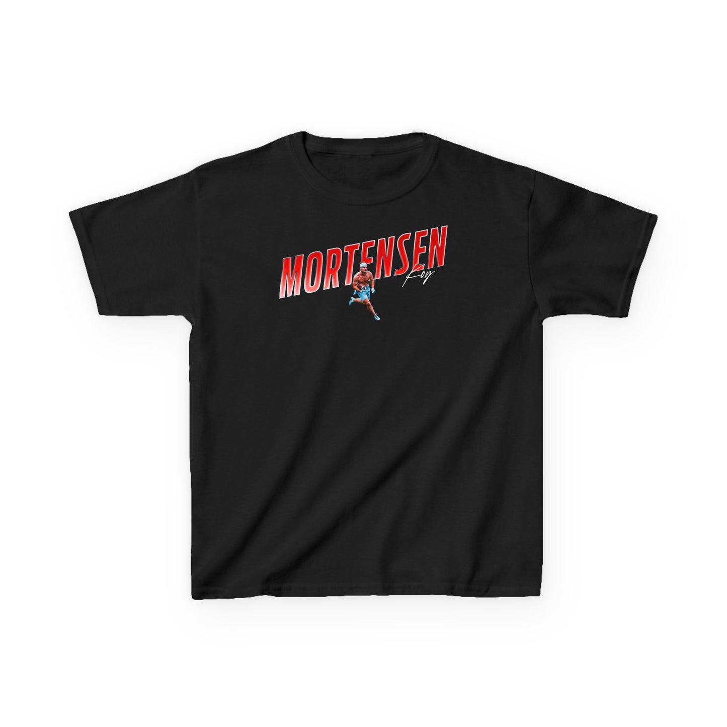 Koy Mortensen Cursive Combo Kids Tee