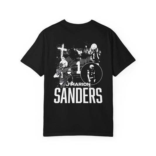 J'Marion Sanders Vintage Blackout Premium Tee