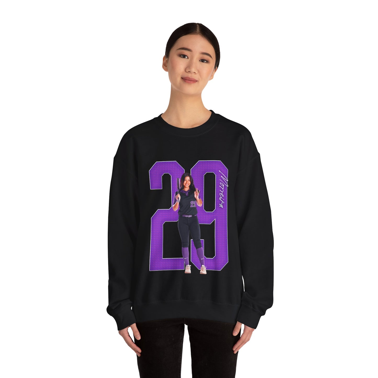 Malia Morreira Player Icon Number Crewneck Sweatshirt