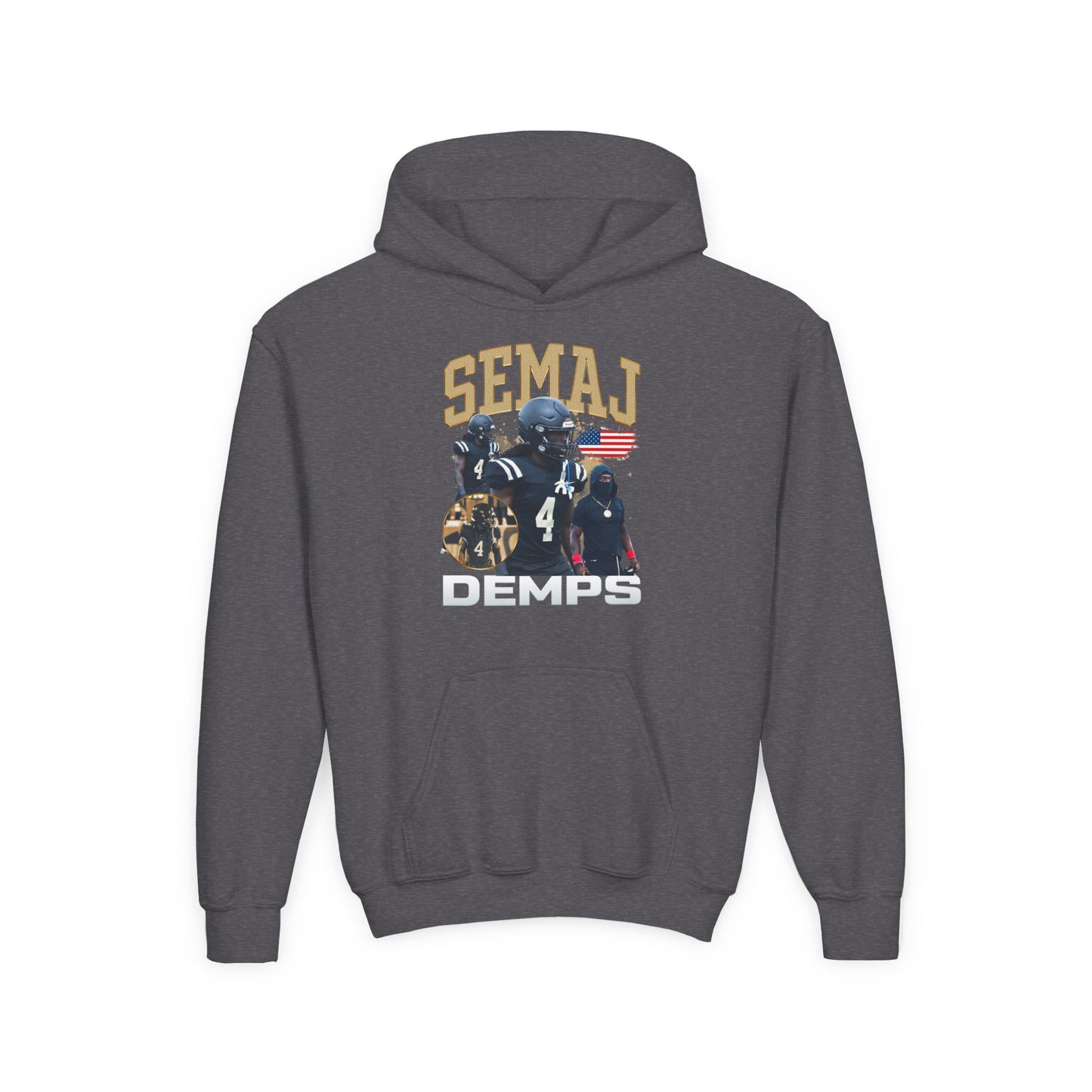 Semaj Demps Kids Hoodie