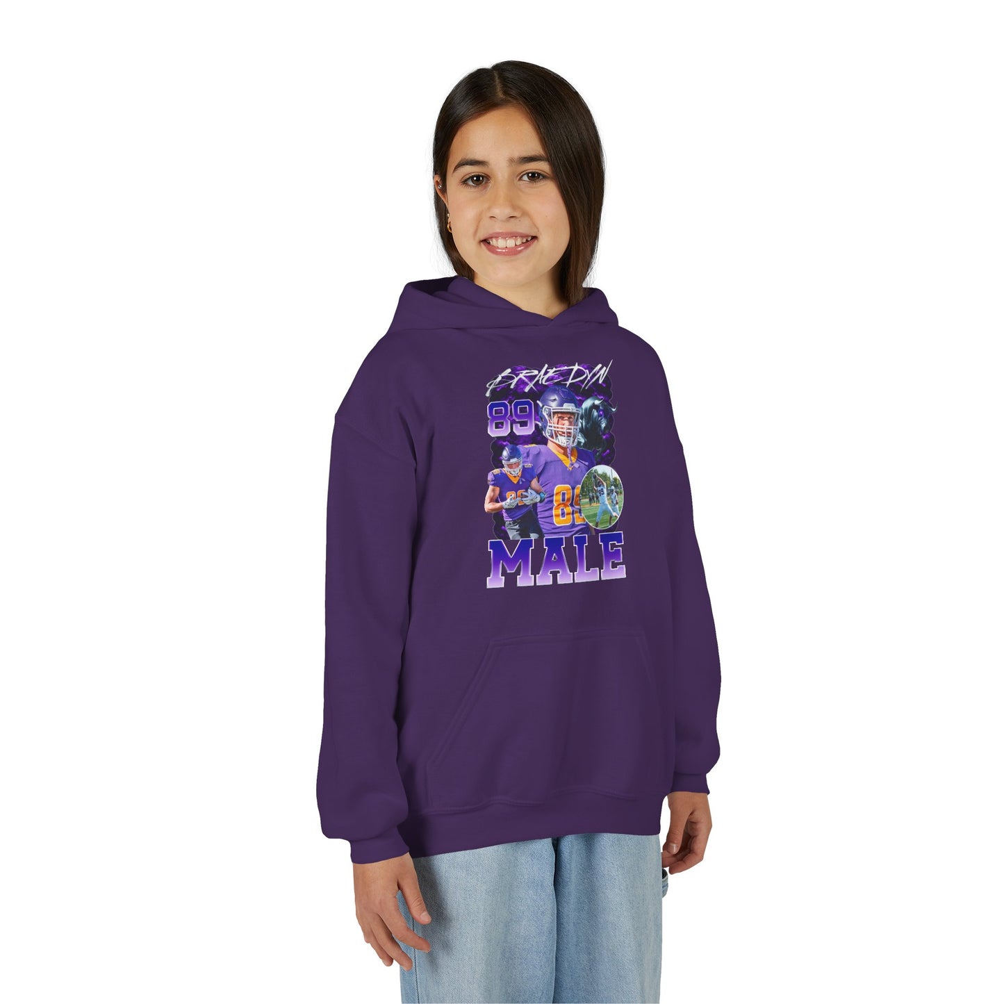 Braedyn Male Kids Hoodie