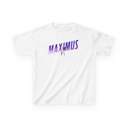 Maximus Sims Cursive Combo Colored Kids Tee