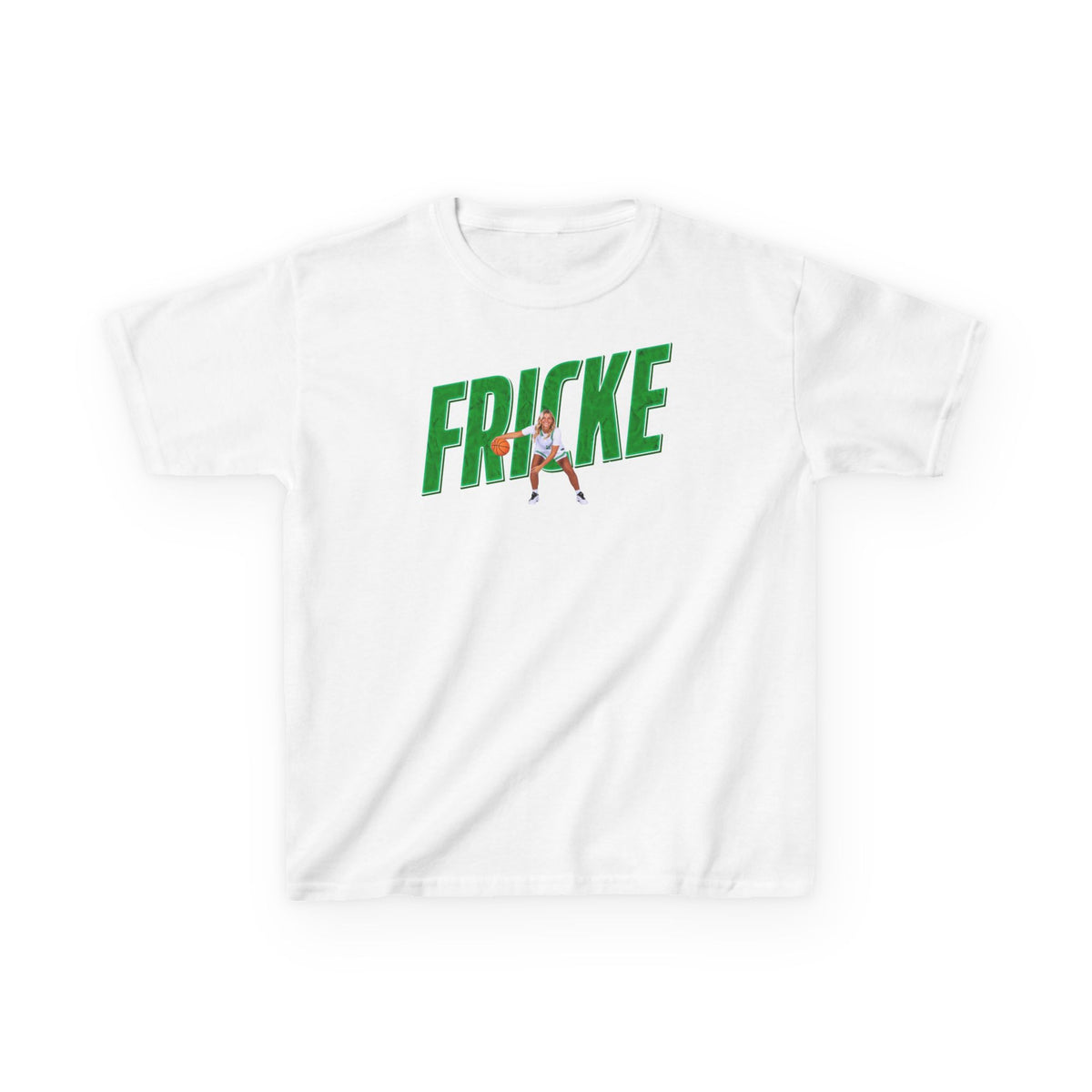 Maggie Fricke Cursive Combo Colored Kids Tee