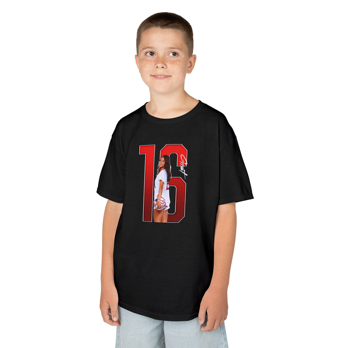 Zoey Gist Player Icon Number Kids Tee