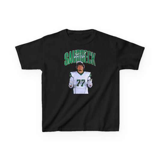 Jacob Saurbeck Curved Combo Colored  Kids Tee