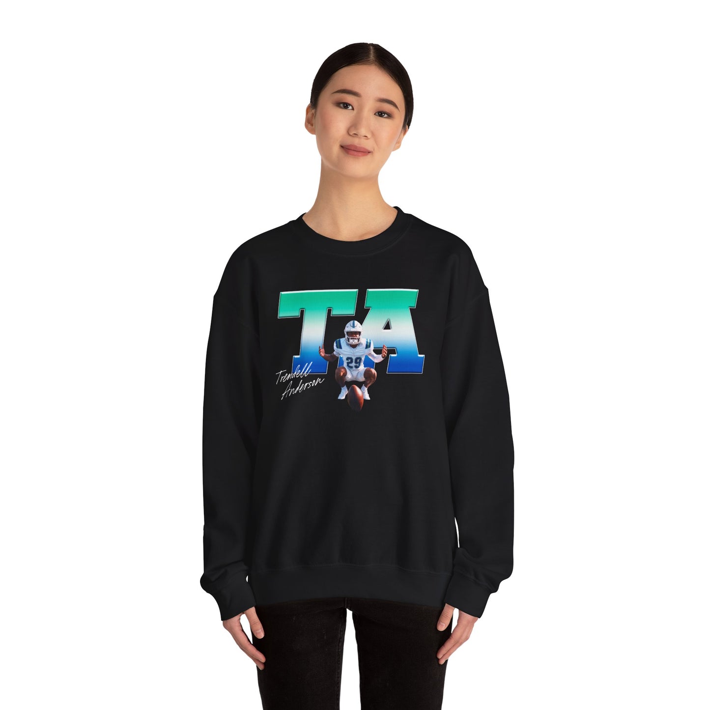 Trendell Anderson Big Initials Crewneck Sweatshirt