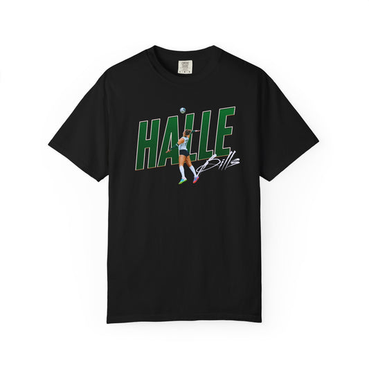 Halle Bills Cursive Combo Colored Premium Tee