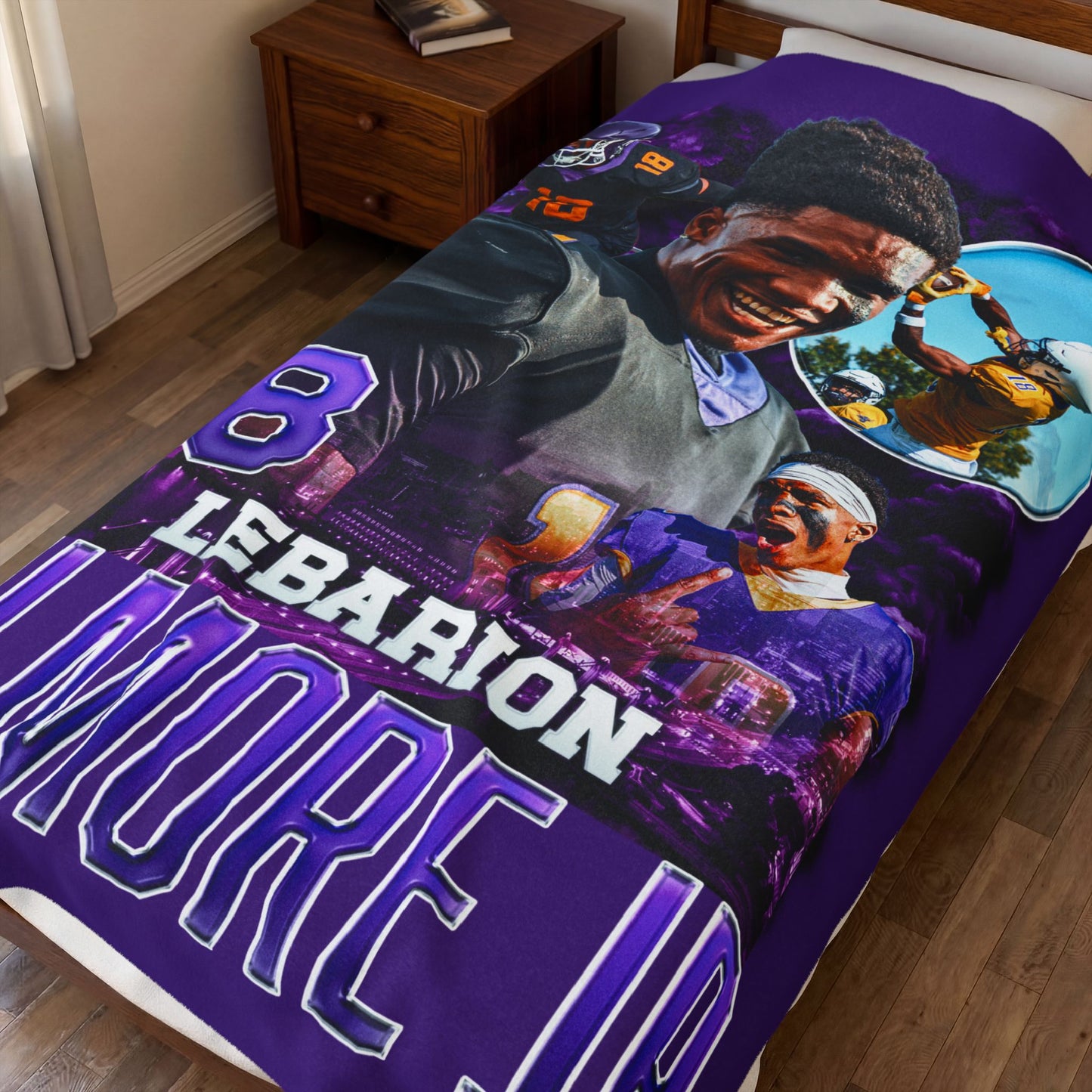 Lebarion Gilmore Jr. 60"-80" Plush Blanket