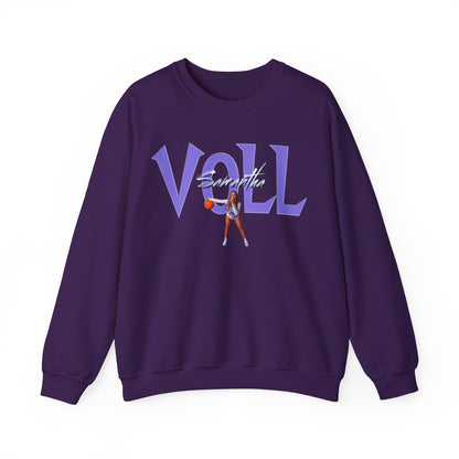 Samantha Voll Big Last Name Crewneck Sweatshirt