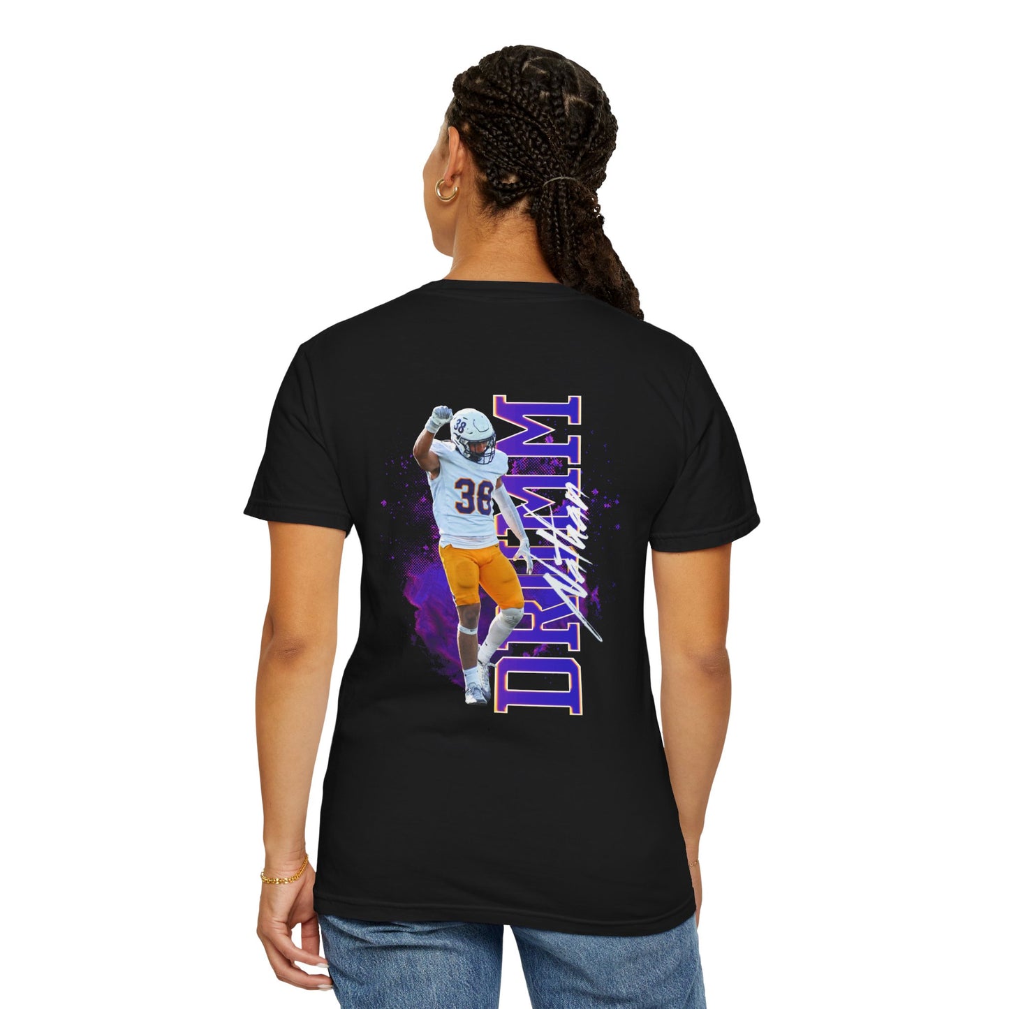 Nathan Drumm Logo Front & Back Premium Tee