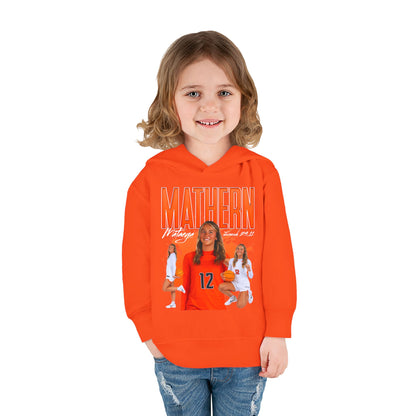 Mataeya Mathern Toddler Pullover Hoodie