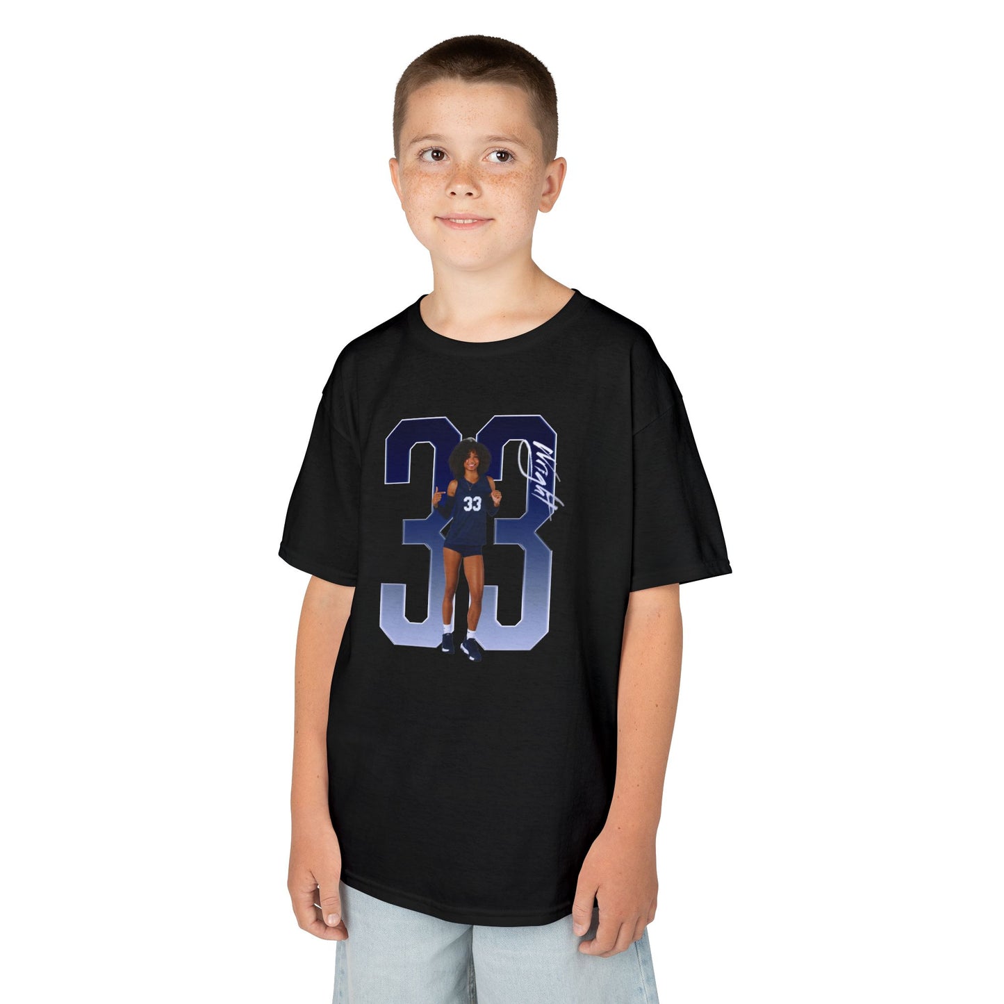 Kennedi Wright Player Icon Number Kids Tee