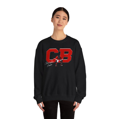 Christopher Brown Big Initials Crewneck Sweatshirt
