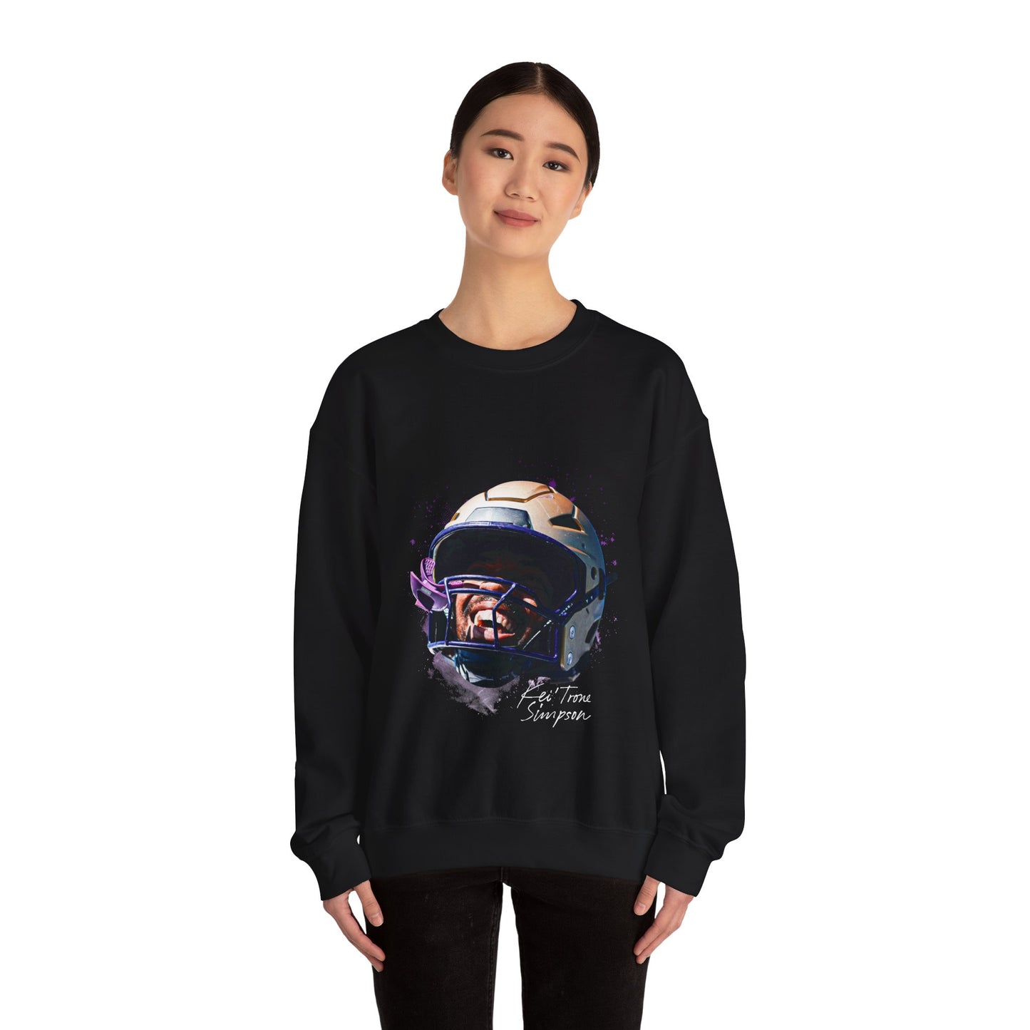 Kei'Trone Simpson Big Head Crewneck Sweatshirt
