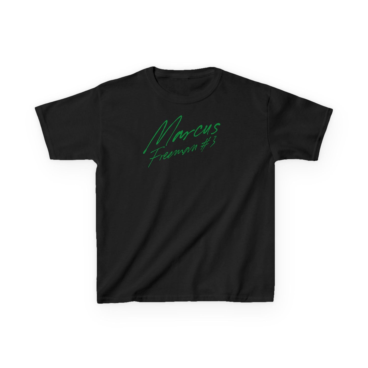 Marcus Freeman Cursive Name & Number Kids Tee
