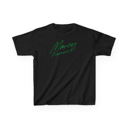 Marcus Freeman Cursive Name & Number Kids Tee