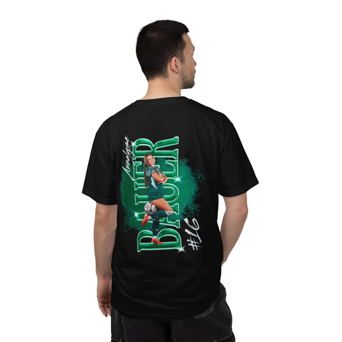 Annalyse Bauer Logo Front & Back Premium Tee