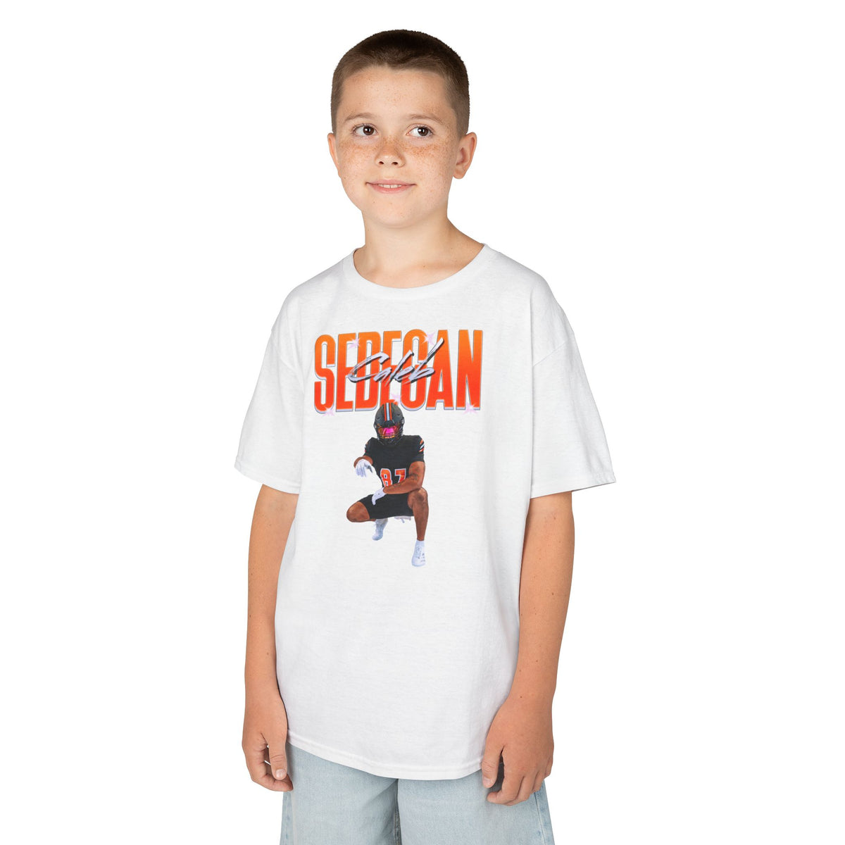 Caleb Sedegan Big Last Name Kids Tee