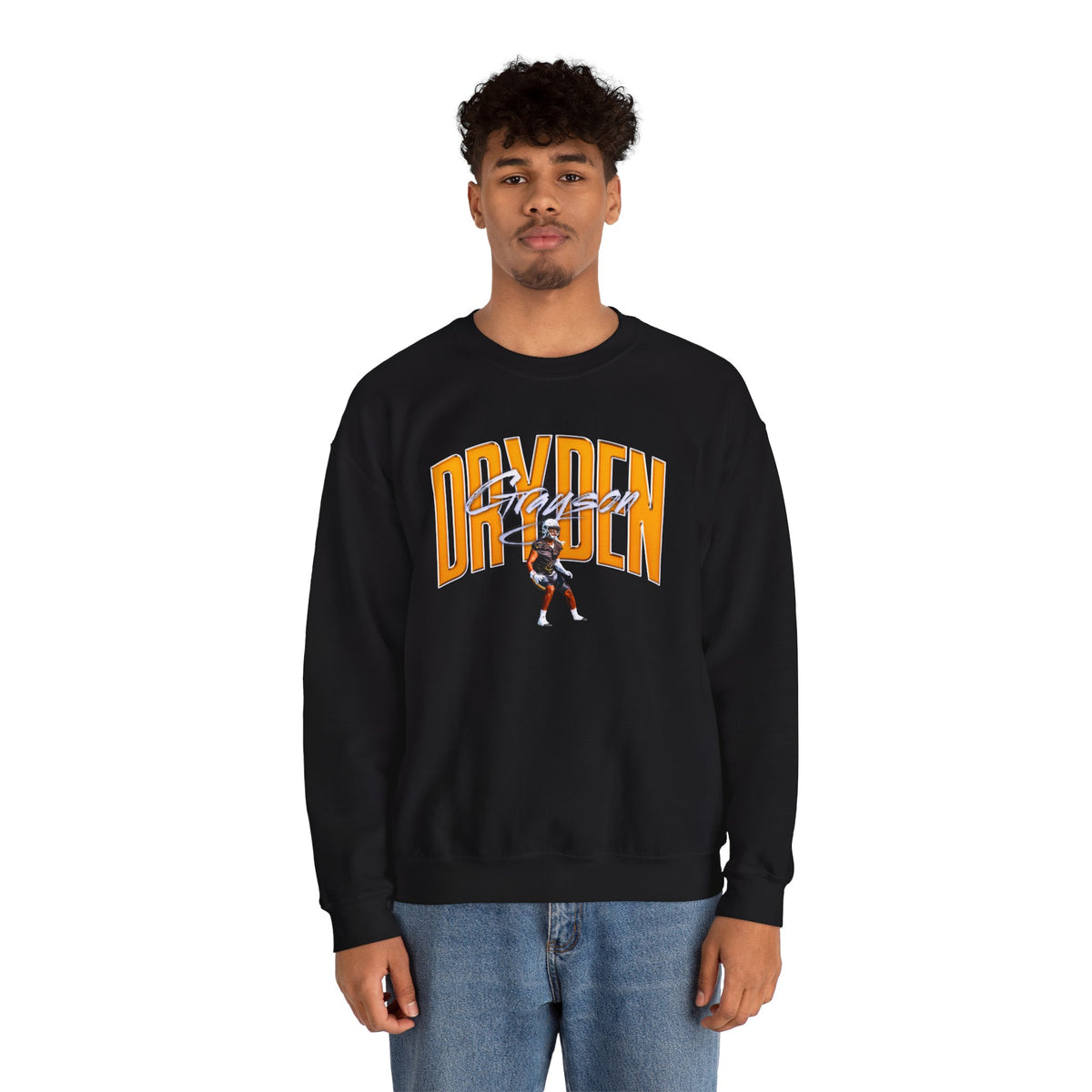 Grayson Dryden Big Last Name Crewneck Sweatshirt