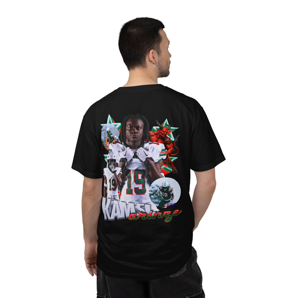 Kamsi Arinze Logo Front & Back Premium Tee