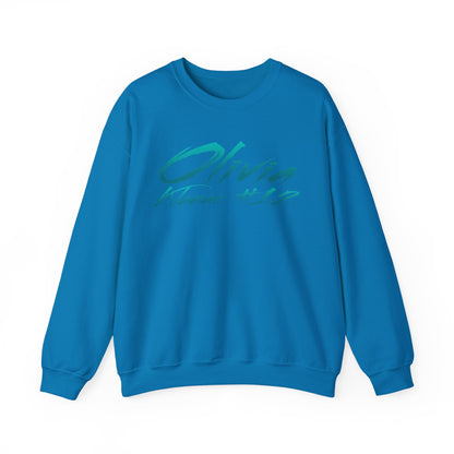 Olivia Klanac Cursive Name & Number Crewneck Sweatshirt