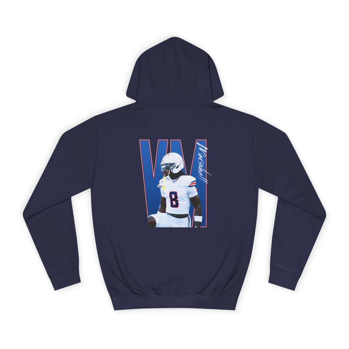 Swipe Marshall Player Icon Initials Premium Hoodie
