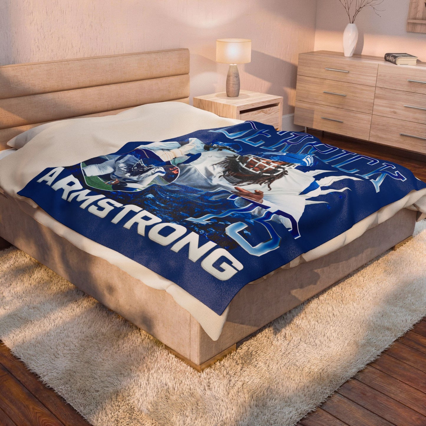 Derrick Armstrong 60"-80" Plush Blanket