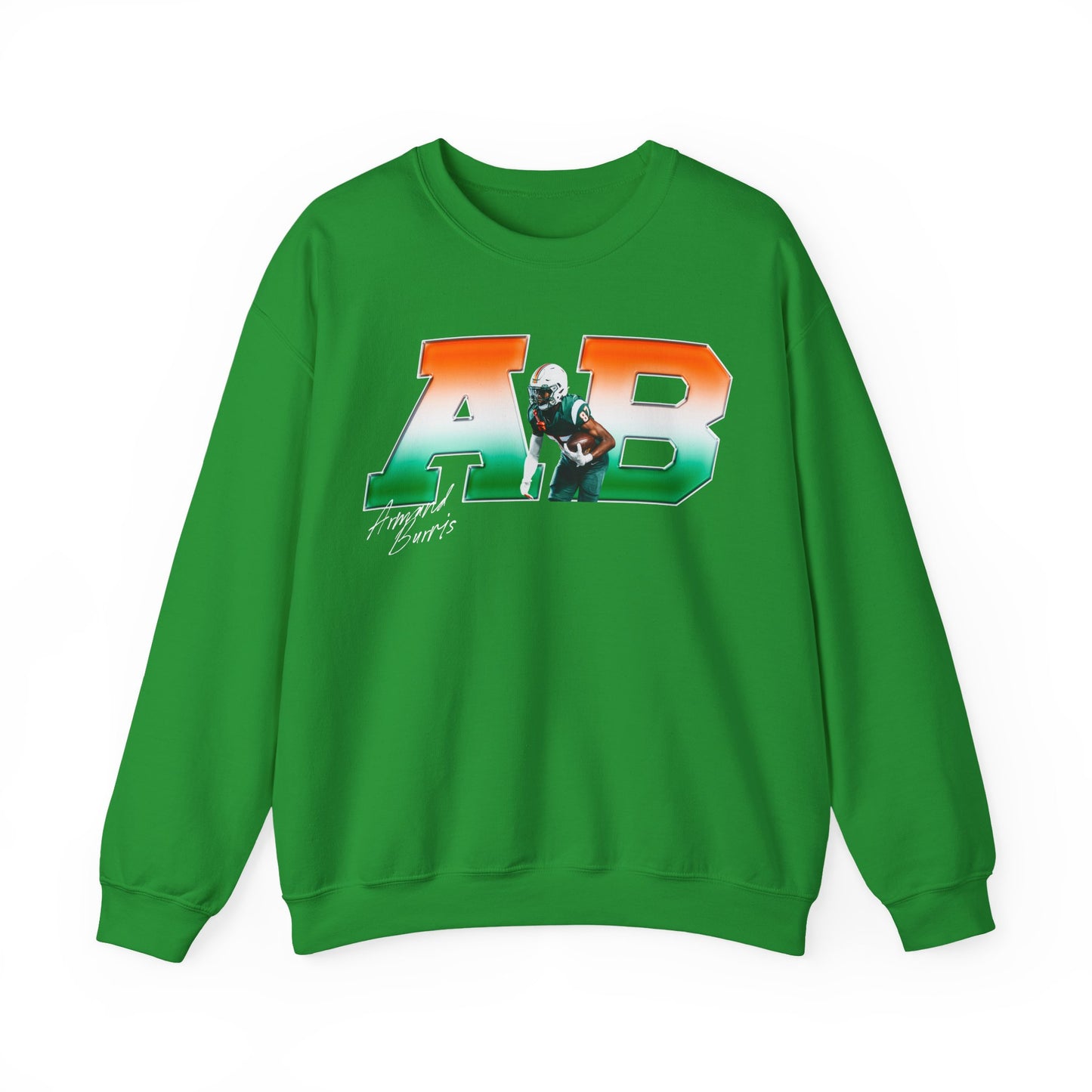 Armand Burris Big Initials Crewneck Sweatshirt